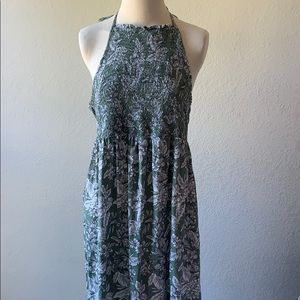 Halter maxi dress